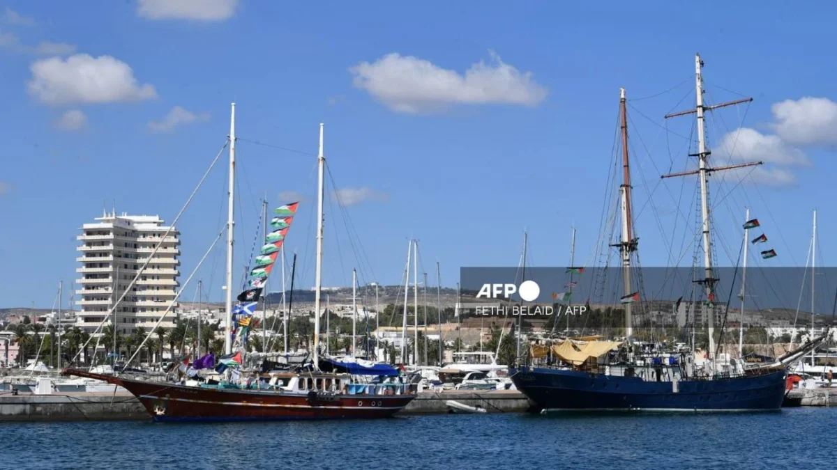 Global Sumud Flotilla en Túnez