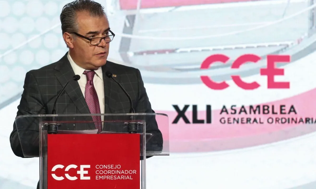 Imagen de archivo del presidente del Consejo Coordinador Empresarial, Francisco Cervantes.