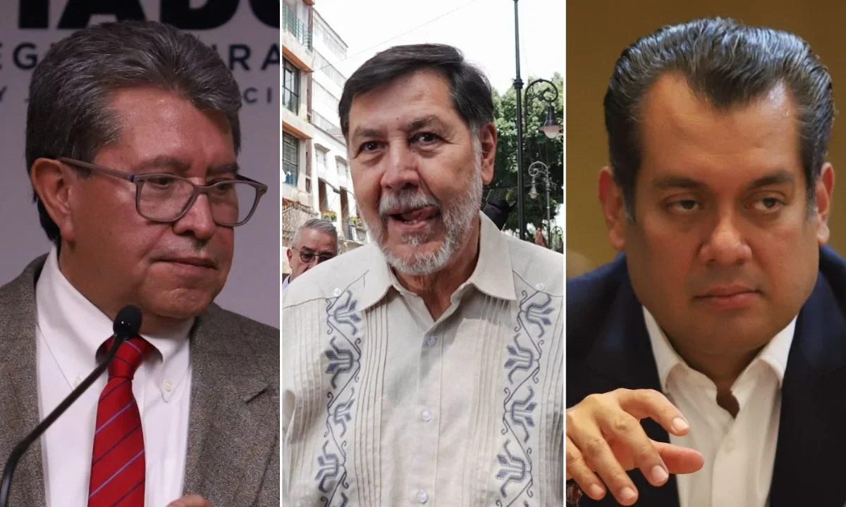 Noroña reprochó a Ricardo Monreal y Sergio Gutiérrez, por permitir a los priistas intentar reventar la sesión de Congreso General.