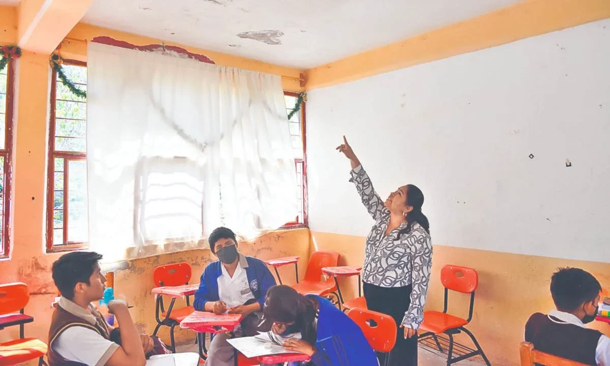 DENUNCIA. Diversas comunidades de La Montaña, una de las zonas más pobres del país, han denunciado las condiciones de riesgo y la falta de profesores, acusan.