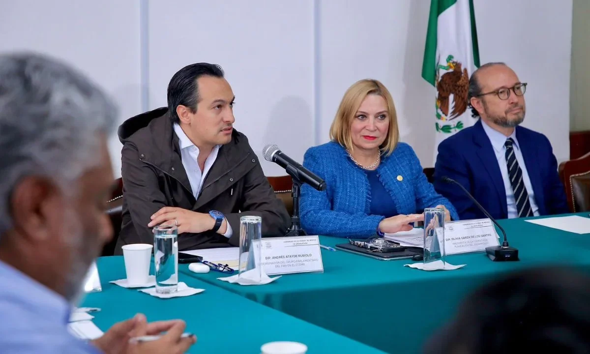 Olivia Garza, presidenta de la Comisión de Planeación en el Congreso capitalino, presentó el proyecto de Ley de Ordenamiento Territorial de la CDMX.