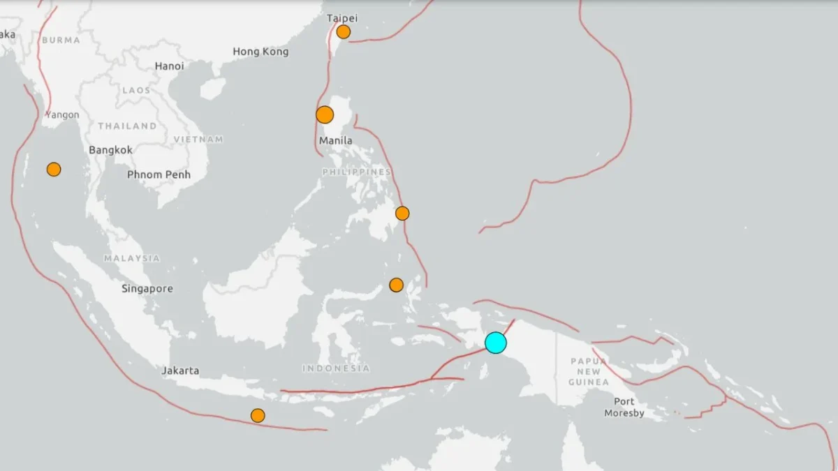 El USGS informó sobre un sismo de magnitud 6.1 y de poca profundidad que afectó la provincia de Papúa Central, en el este de Indonesia. 
