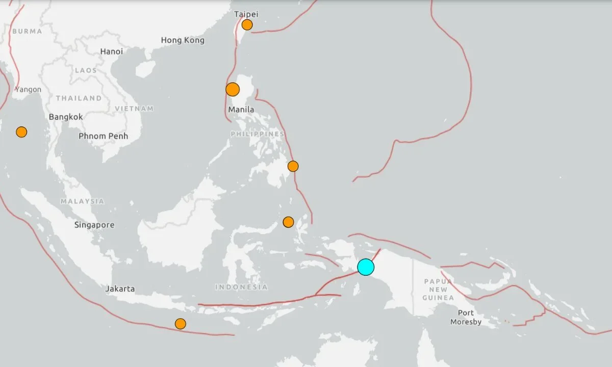 El USGS informó sobre un sismo de magnitud 6.1 y de poca profundidad que afectó la provincia de Papúa Central, en el este de Indonesia. 