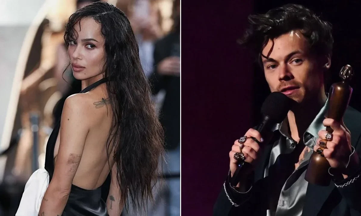 Harry Styles y Zoë Kravitz han sido captados en varias ocasiones en románticas salidas, lo que desató rumores de romance entre ambos.