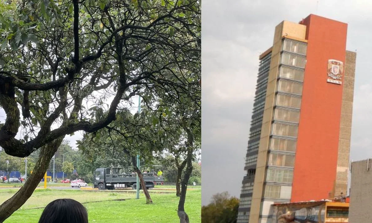 Explica UNAM presencia de camión del Ejército en CU