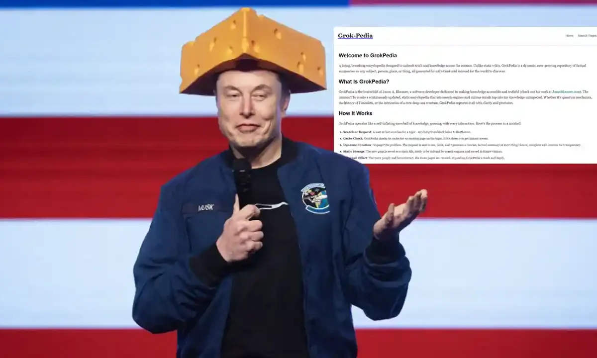 plataforma Grokipedia para competir con Wikipedia