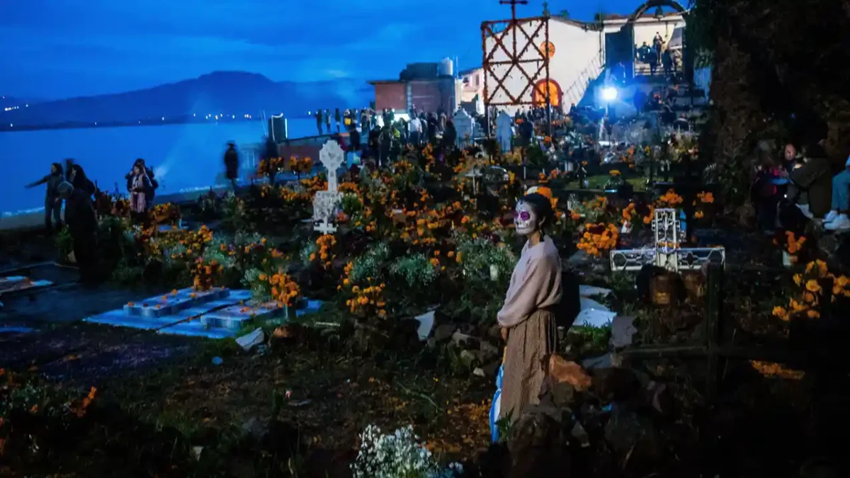 Isla de Janitzio Pátzcuaro Michoacán Día de muertos