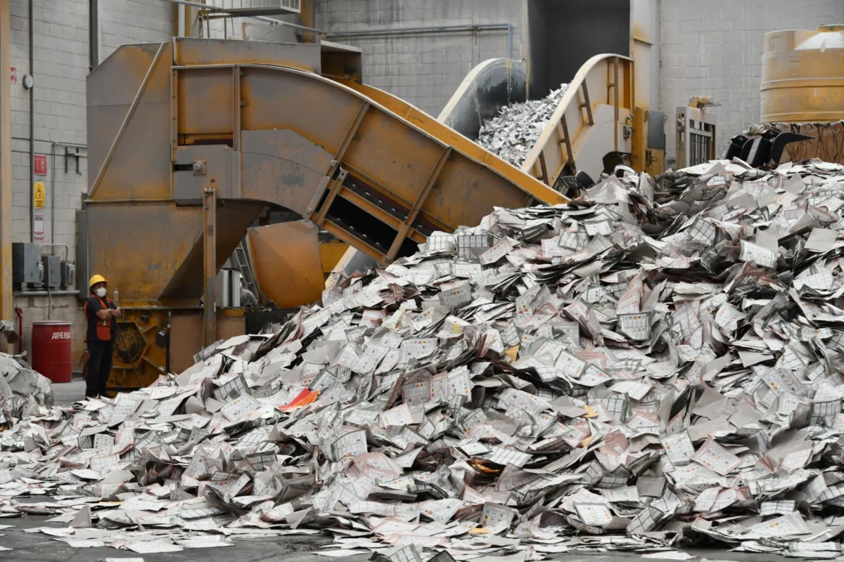 IECM, destrucción de documentos