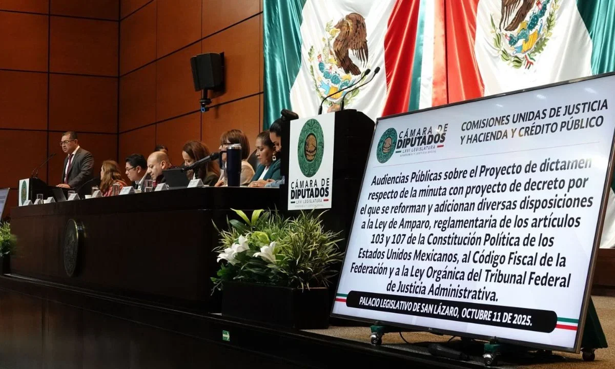 Las Comisiones Unidas de Justicia y Hacienda y Crédito Público de la Cámara de Diputados avalaron el dictamen en Ley de Amparo.
