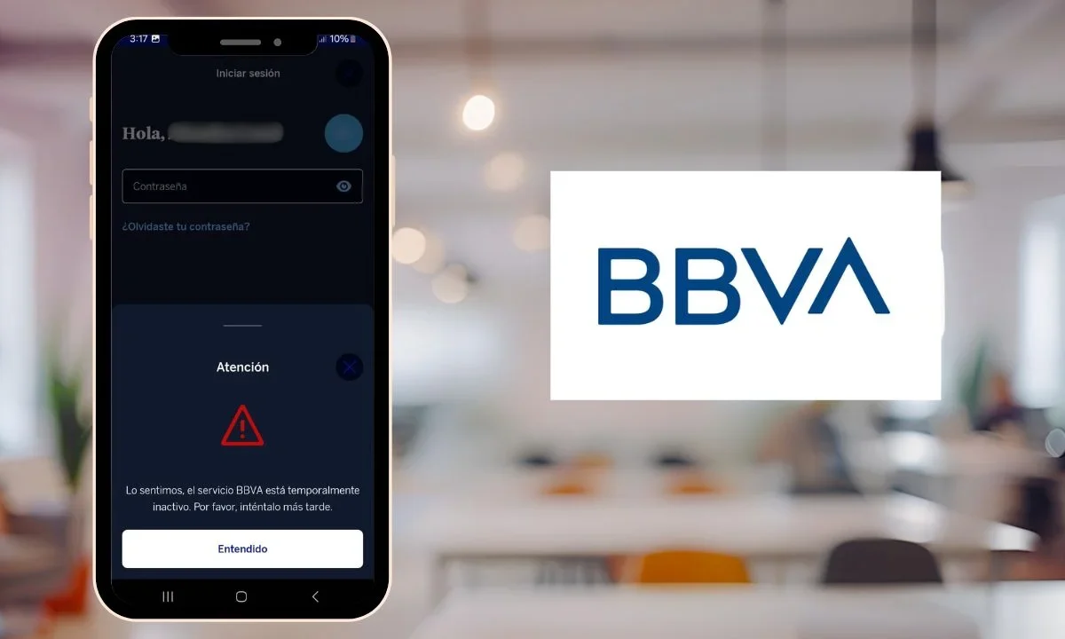 ¡Y justo al final de la quincena! La app bancaria de BBVA presenta fallas para miles de usuarios este lunes 13 de octubre; esto sabemos.