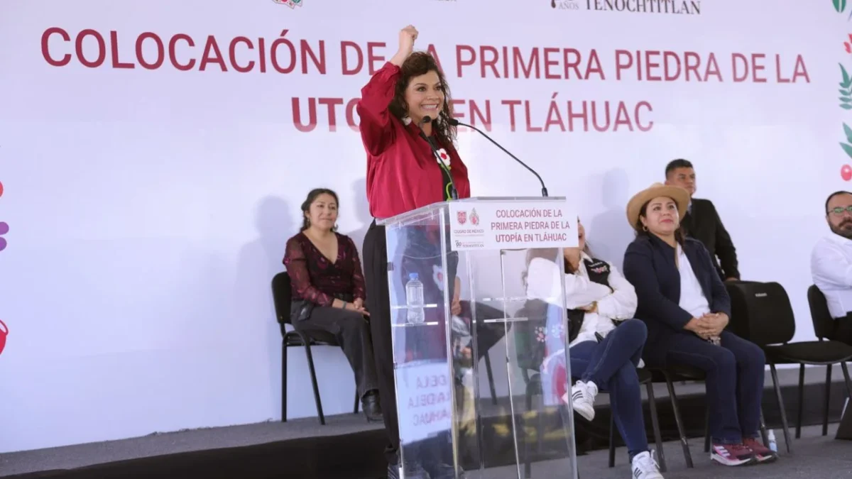 Con inversión de 180 mdp, Clara Brugada supervisó el inicio de la obra de Utopía en Tláhuac, en el pueblo de San Francisco Tlaltenco.