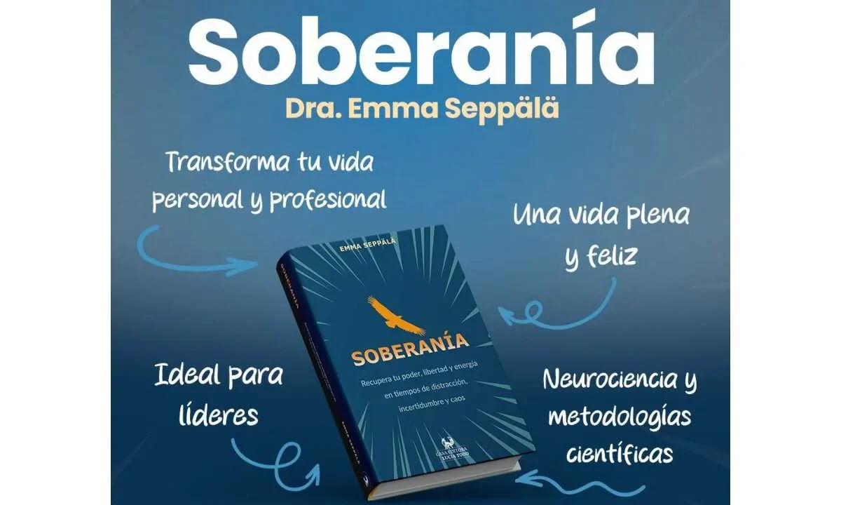 Ema Seppälä presentará su libro 'Soberanía' en la Ciudad de México.