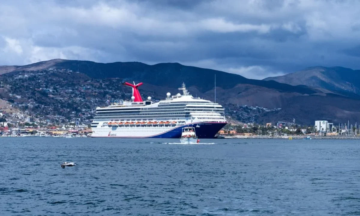 270 cruceros han llegado al puerto de Ensenada, Baja California, en lo que va de 2025; supera las cifras de 2023.