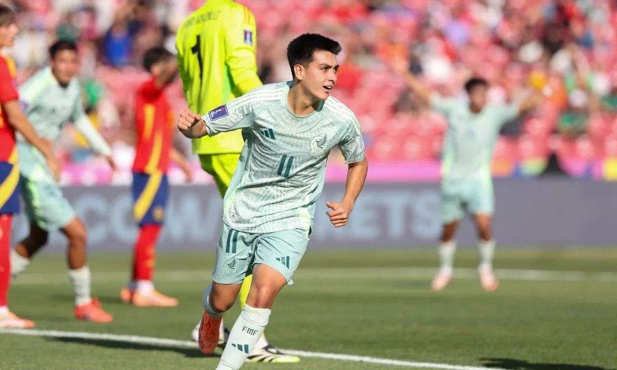 Gilberto Mora resolvió un segundo empate de México ahora contra España en la jornada 2 de la fase de grupos del Mundial Sub-20.
