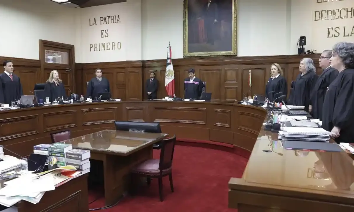 el presidente de la SCJN Hugo Aguilar