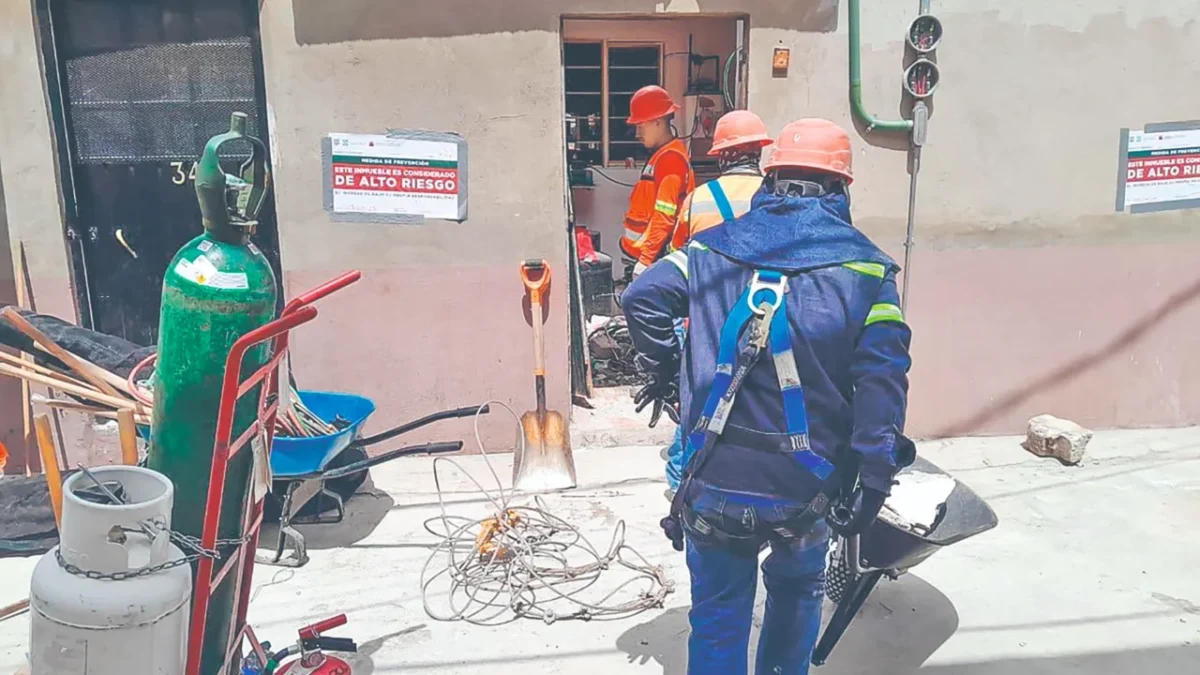 Obras. La remodelación y construcción de viviendas dañadas por los sismos del 2017, siguen de forma continua.