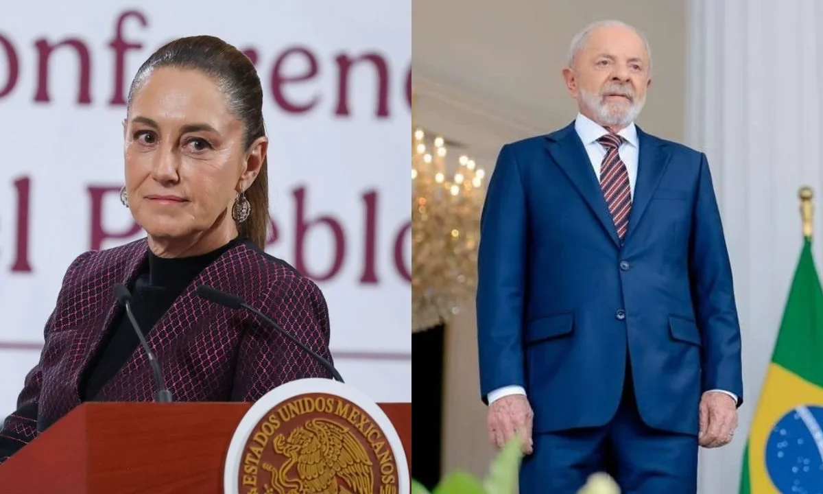 La presidenta Claudia Sheinbaum conversó este viernes con su par de Brasil, Luiz Inácio Lula da Silva sobre cooperación entre ambos países.