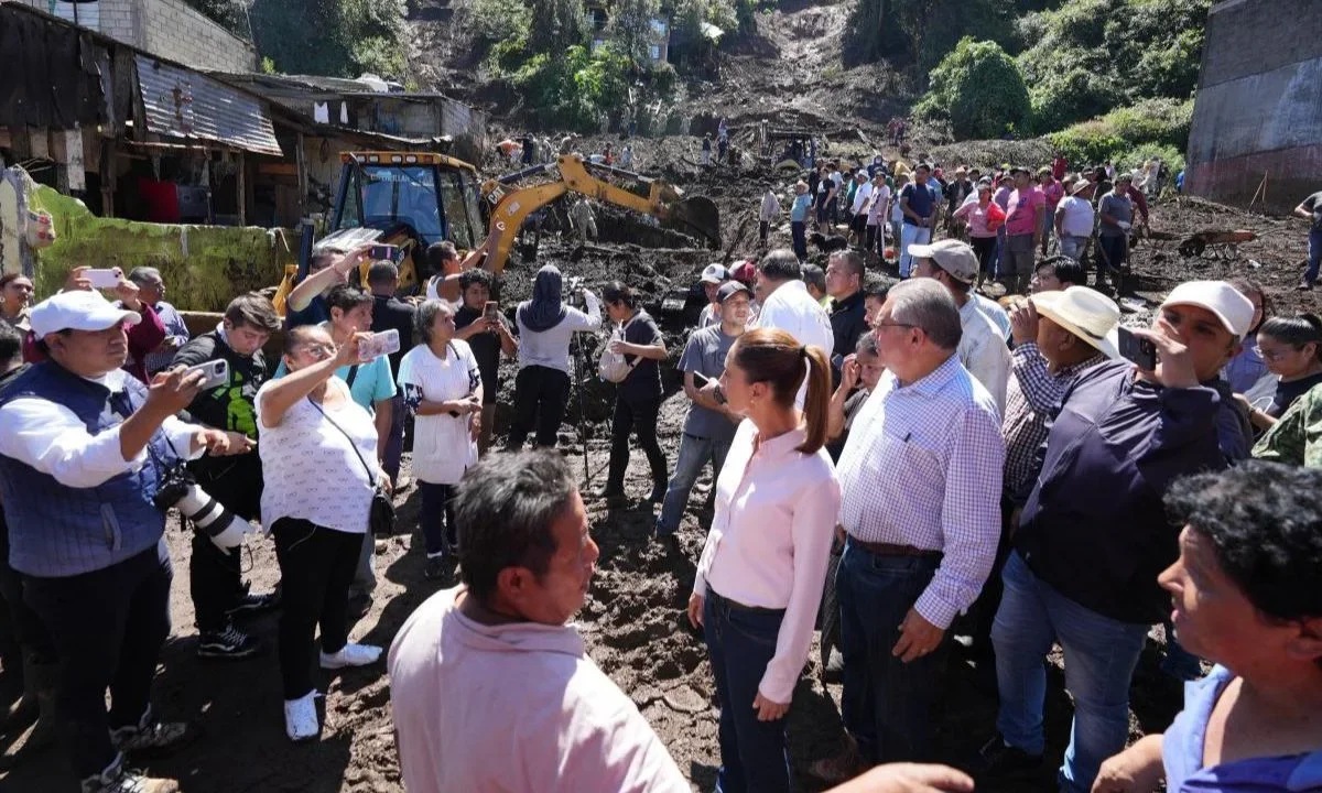 La presidenta Claudia Sheinbaum prometió que nadie quedará desamparado y que todos serán apoyados; este lunes inicia censo.