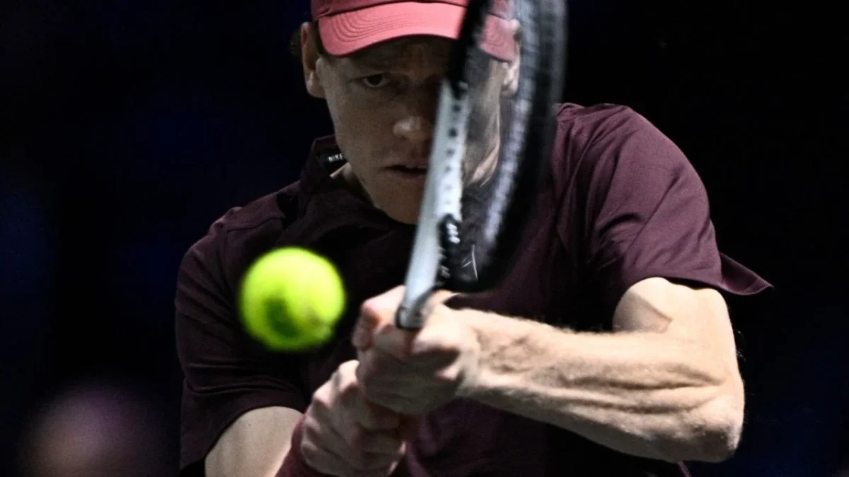 Jannik Sinner en el Masters 1000 de París
