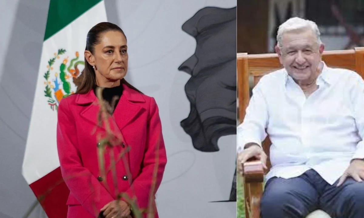 Aparición de AMLO resta poder y opaca a Sheinbaum, advierte politólogo