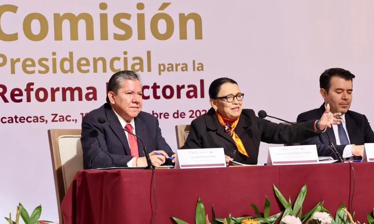 Desde Zacatecas, Rodríguez Velázquez subrayó que la reforma electoral es parte de la transformación emprendida en el país