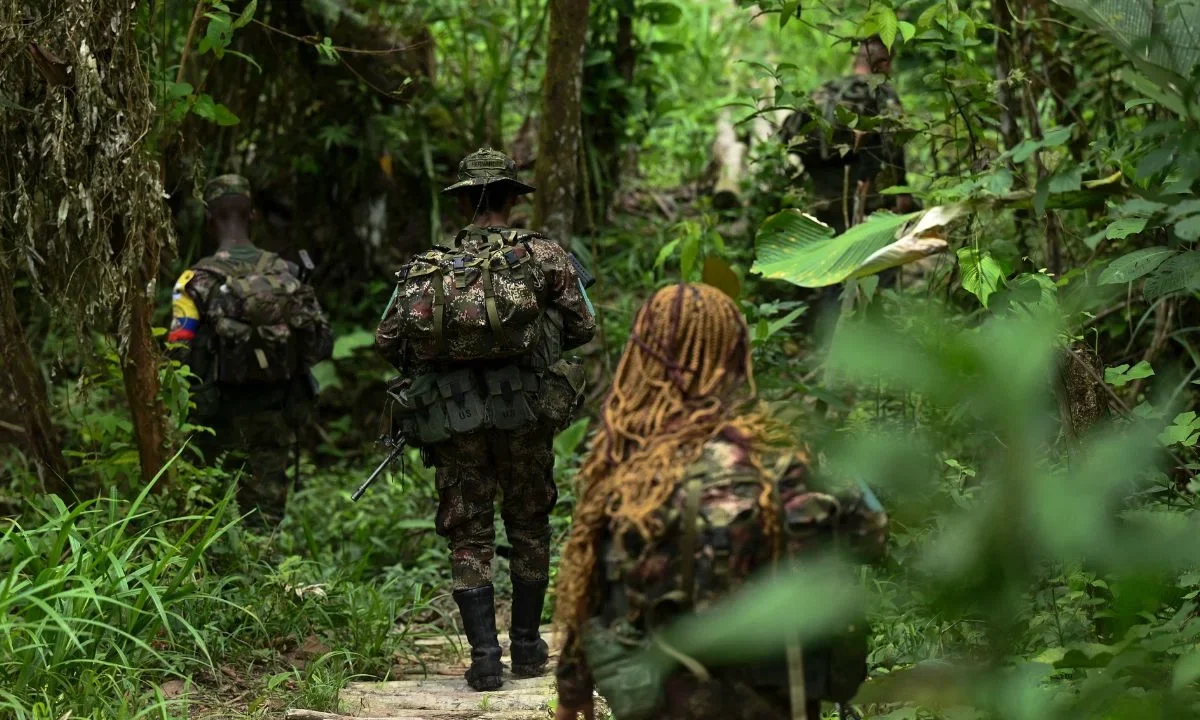 Golpe aéreo en Colombia deja guerrilleros muertos