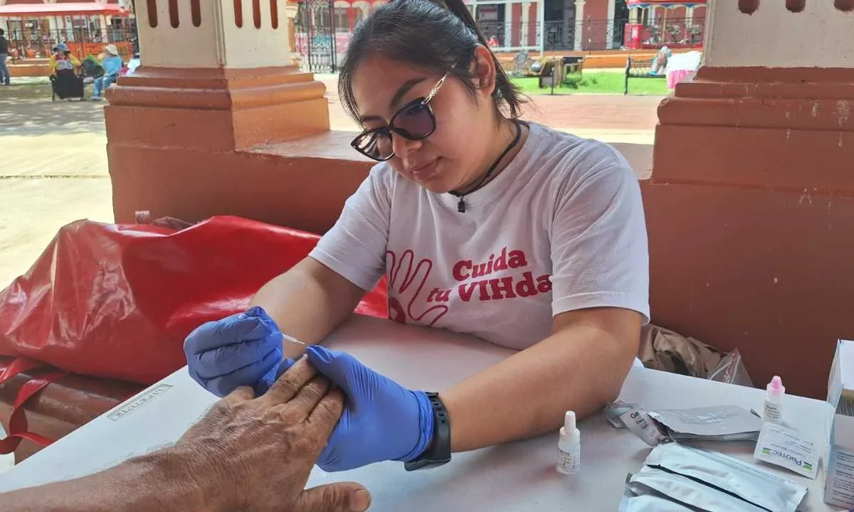 La Secretaría de Salud de Campeche avanza en la detección oportuna del VIH.