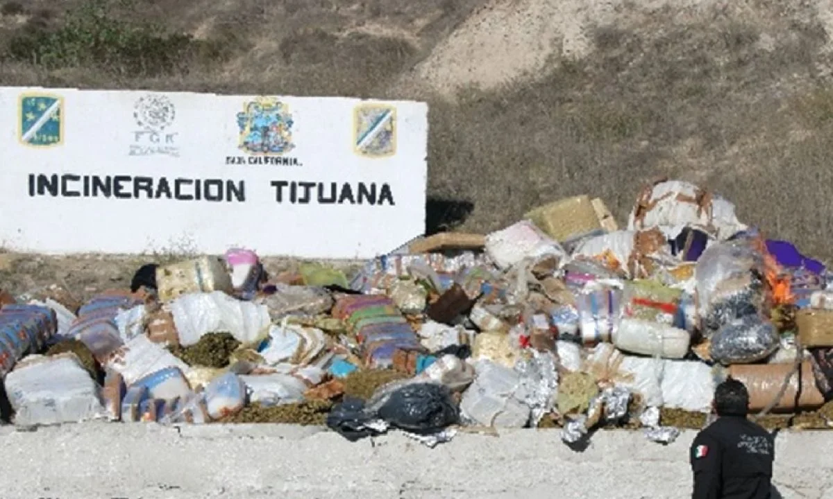 La FGR informó que la acción se realizó a través de la FECOR en instalaciones del 28 Batallón de la Defensa en Tijuana.