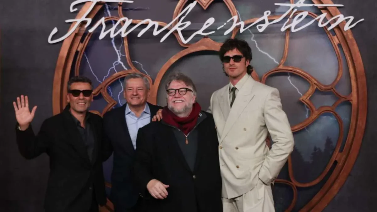 Guillermo del Toro estuvo en México para presentar su más reciente producción cinematográfica Frankenstein.