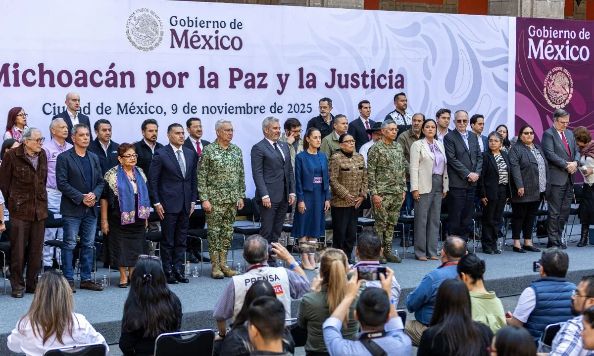 las jornadas de servicios del Gobierno en el Plan Michoacán.