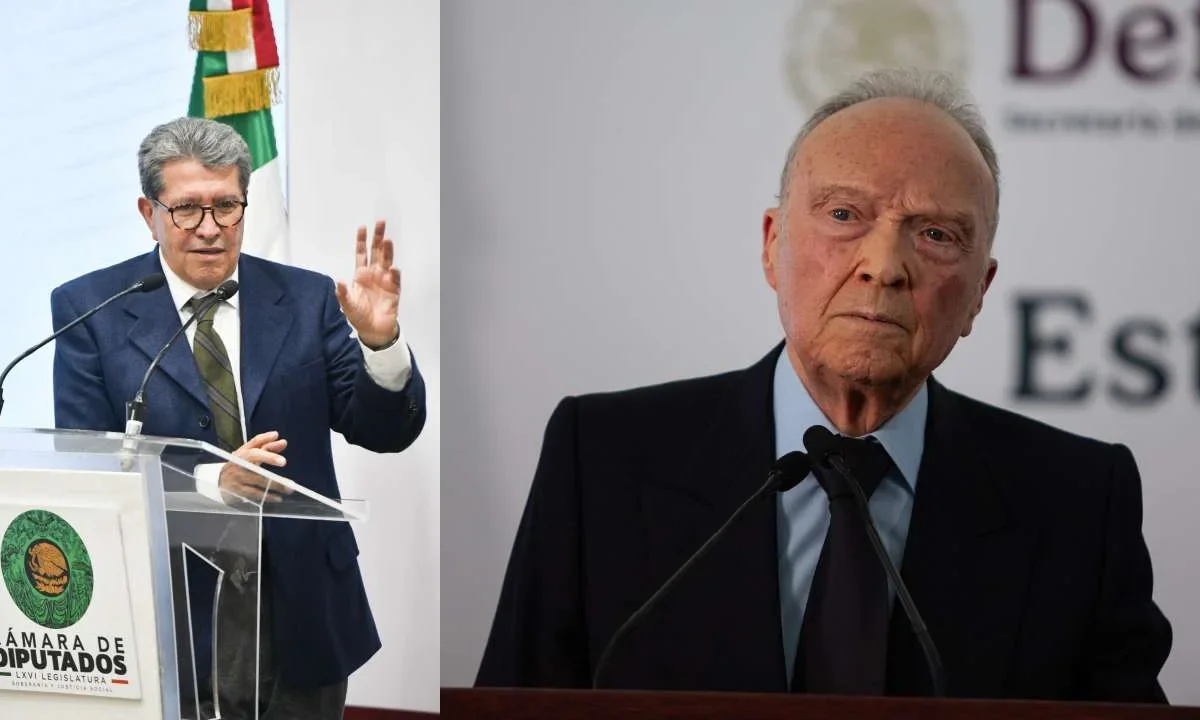 Ricardo Monreal tiene una opinión positiva sobre el titular de la FGR, Alejandro Gertz Manero.