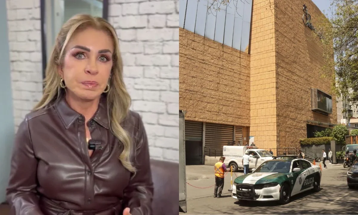 Rocío Sánchez Azuara confirmó que sufrió el robo de una bolsa al interior de la sucursal Palacio de Hierro en Polanco.