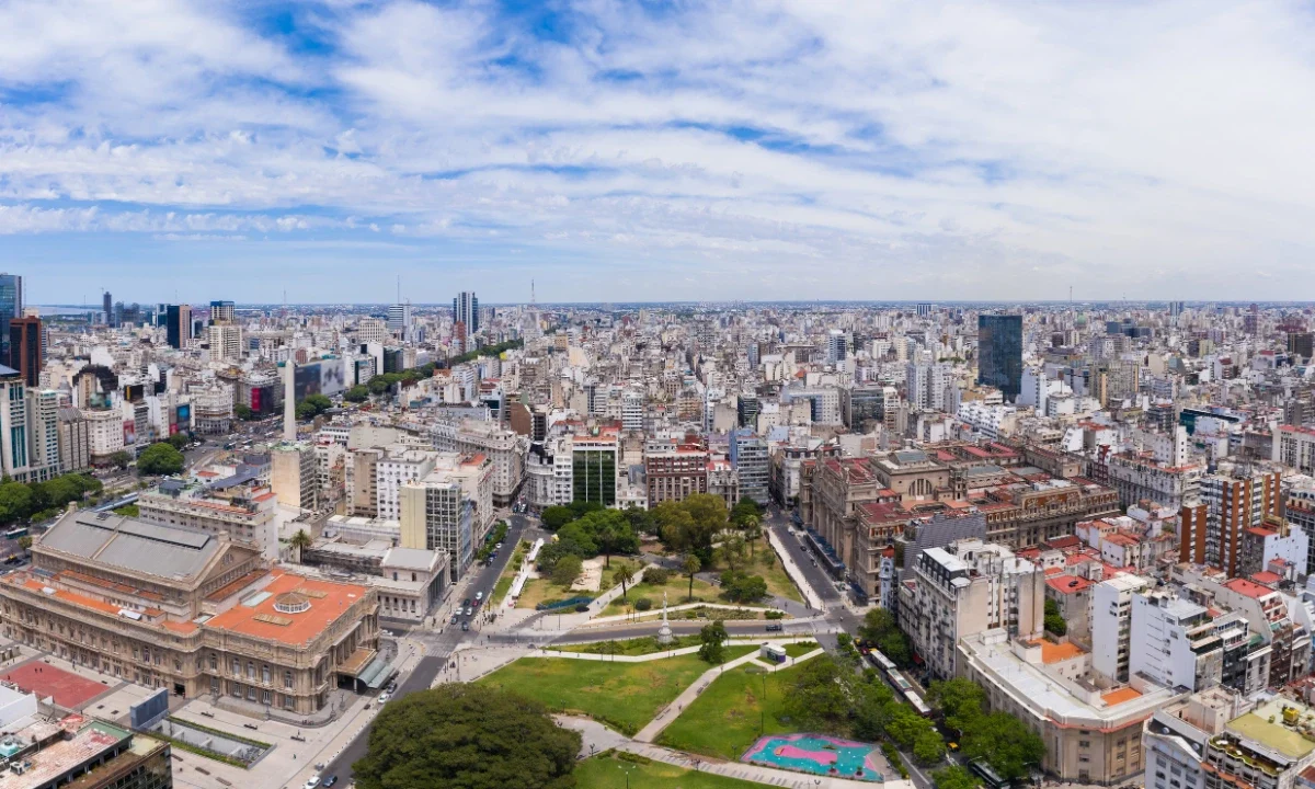 Buenos Aires apagón el obelisco