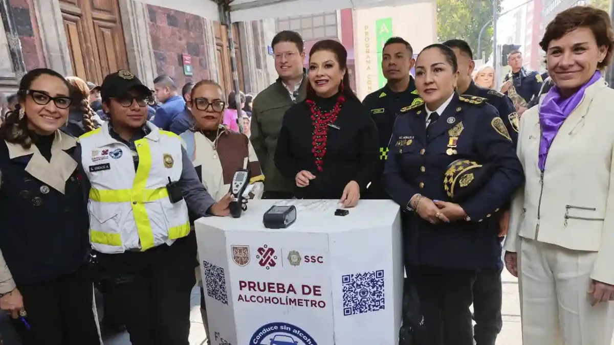 Clara Brugada Conduce Sin Alcohol