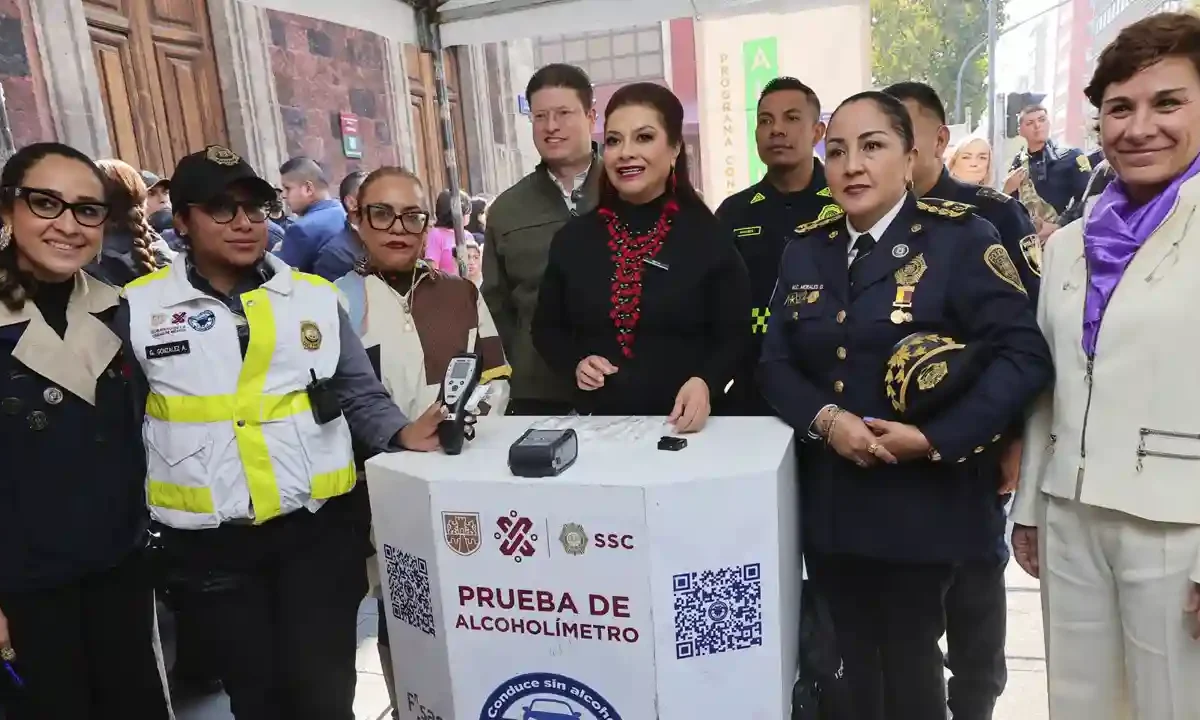 Clara Brugada Conduce Sin Alcohol