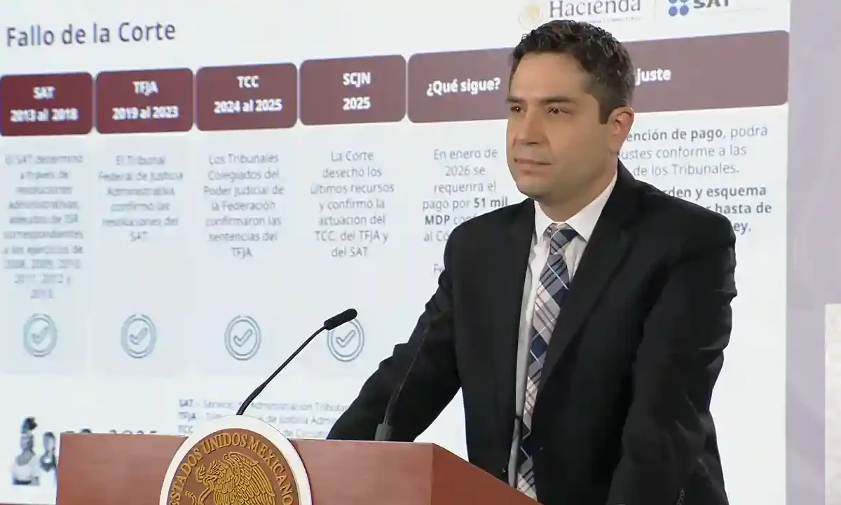 Antonio Martínez Servicio de Administración Tributaria Salinas Pliego