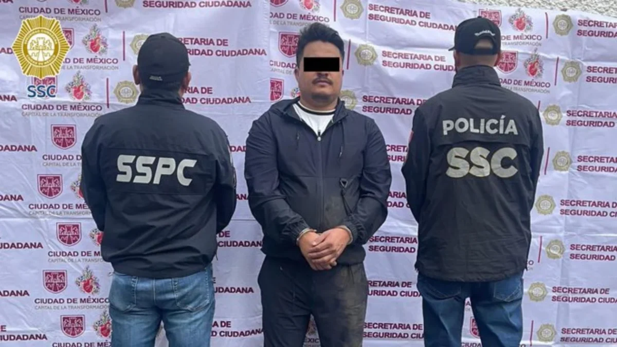 Policías de la SSC ejecutaron una orden de aprehensión en contra del presunto miembro de la Unión Tepito por asociación delictuosa.