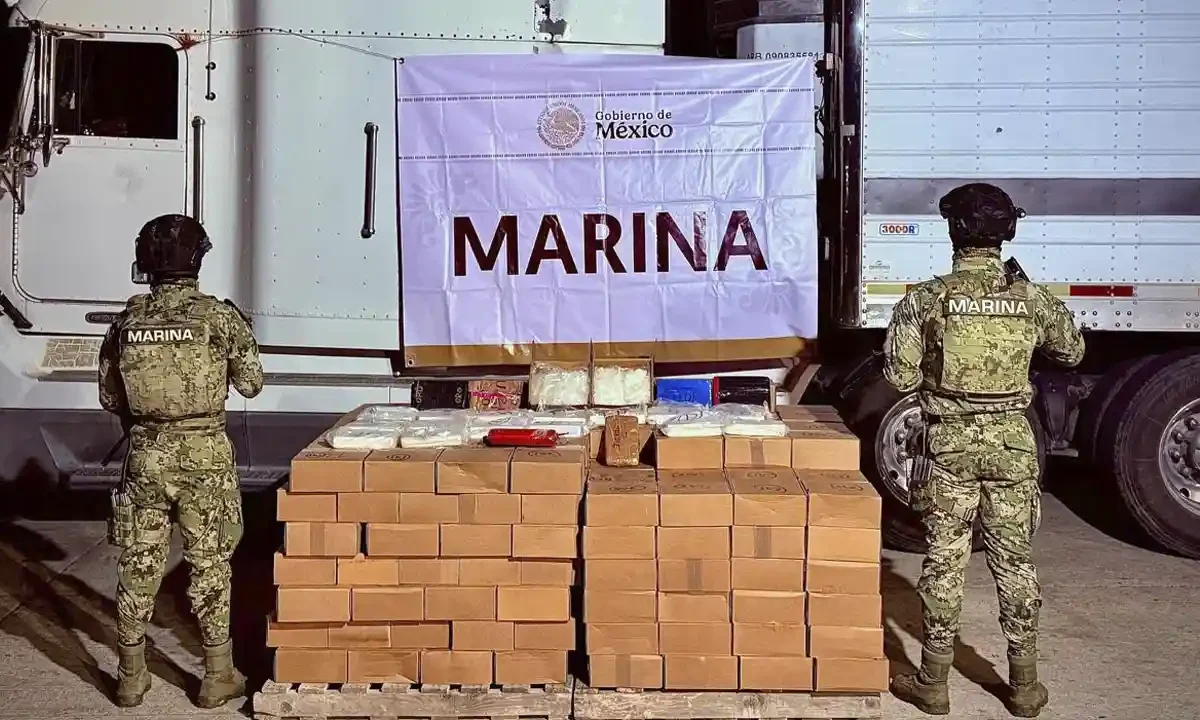 o incautado en metanfetamina equivale a 15 millones de dosis