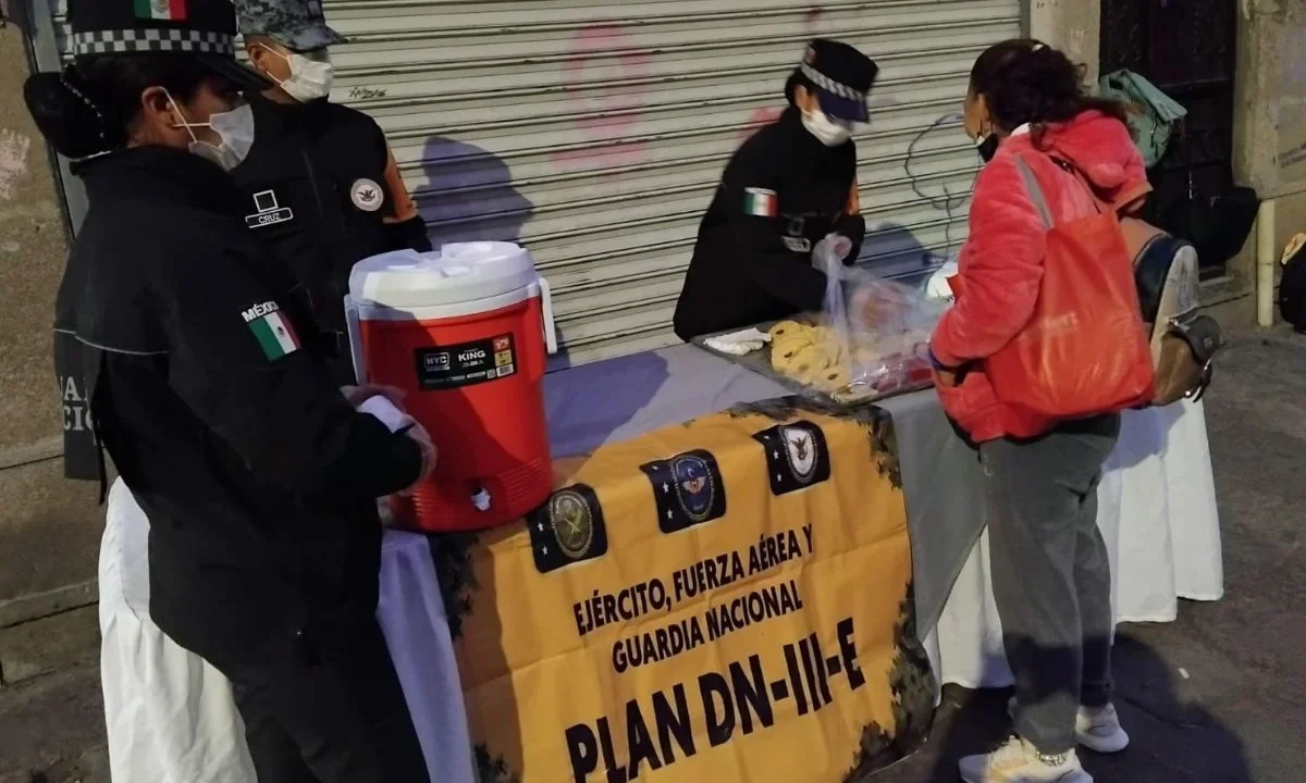 Ante la llegada de la temporada invernal, la Guardia Nacional (GN) activó el Plan DN-III-E en San Luis Potosí. En esto consiste.