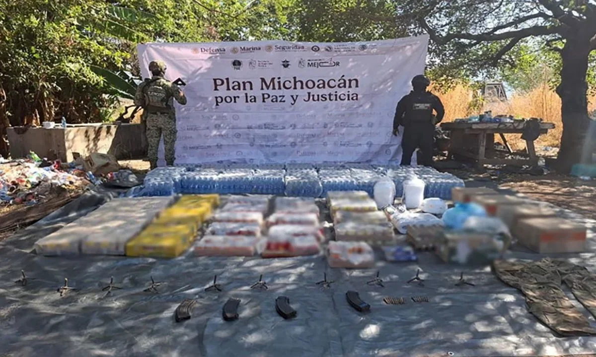 A 42 días de su implementación, el Plan Michoacán reporta una suma de 241 personas y la incautación de 764 kilos de metanfetamina.