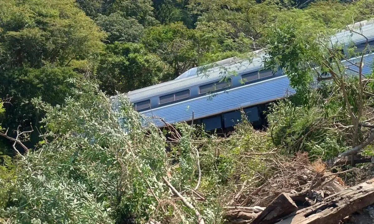 Se descarrila el Tren Interoceánico en Oaxaca