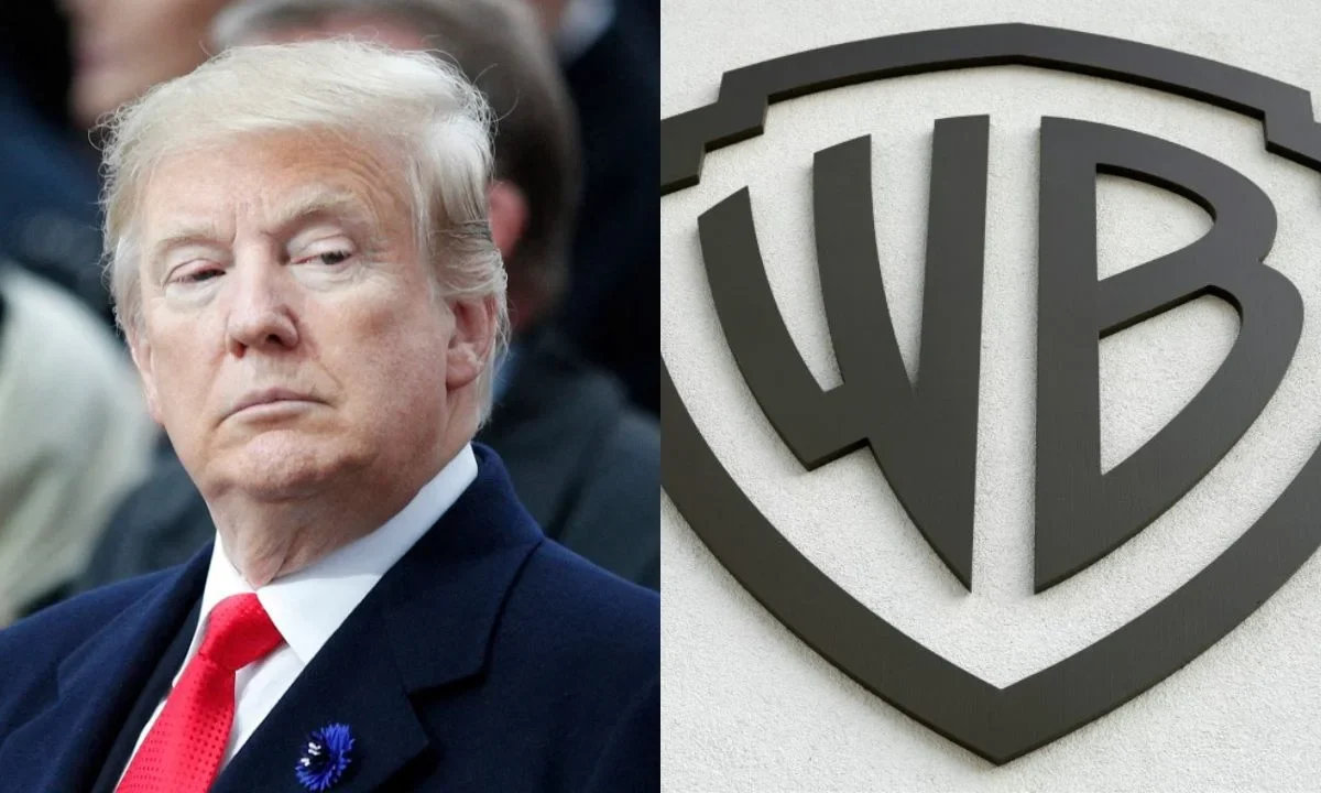 Trump expresó dudas sobre la compra de Warner Bros por parte de Netflix, afirmando que la 'gran N' ya tiene 'una gran porción del mercado'.