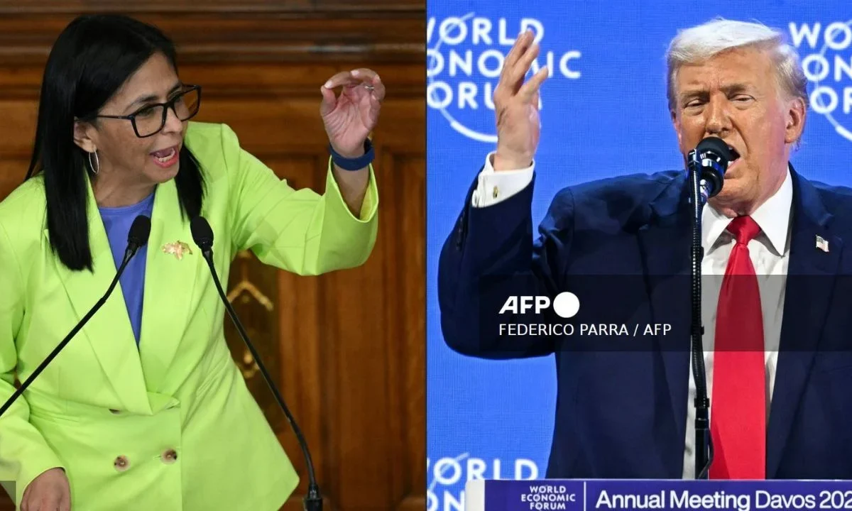 Delcy Rodríguez confronta a Trump: 'Ya basta de las órdenes de Washington'