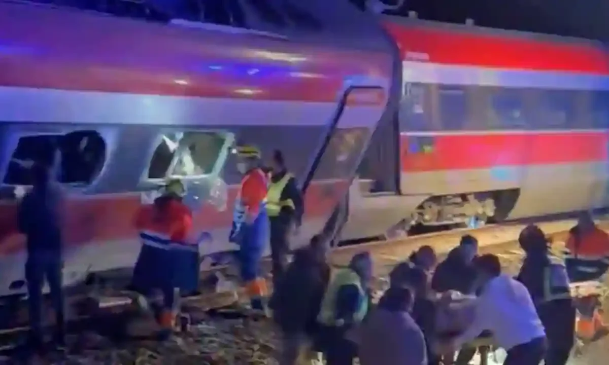 accidente de tren en España