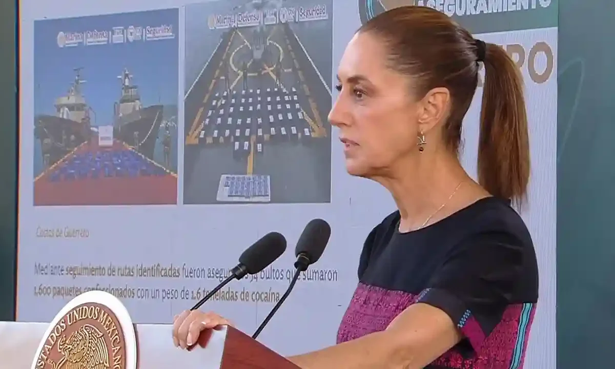 Claudia Sheinbaum Aguas continentales Donald Trump