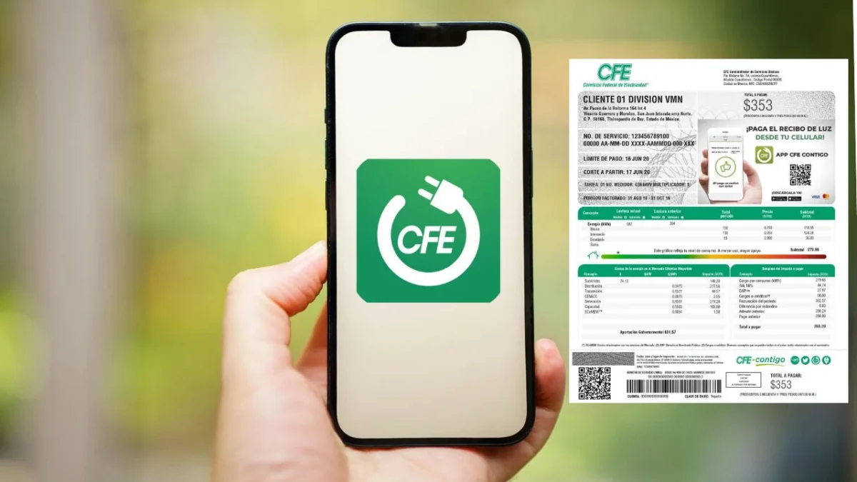 Aquí te decimos cómo puedes cambiar al titular de un recibo de la Comisión Federal de Electricidad (CFE) de manera gratuita en 2026.