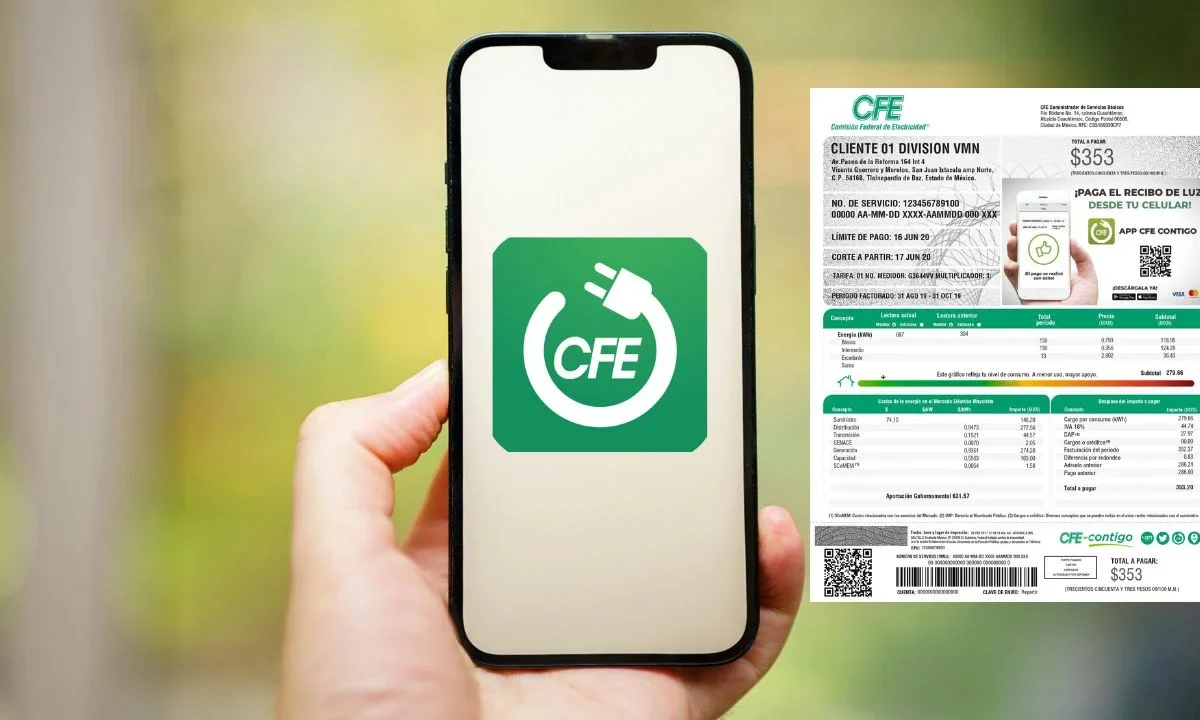Aquí te decimos cómo puedes cambiar al titular de un recibo de la Comisión Federal de Electricidad (CFE) de manera gratuita en 2026.