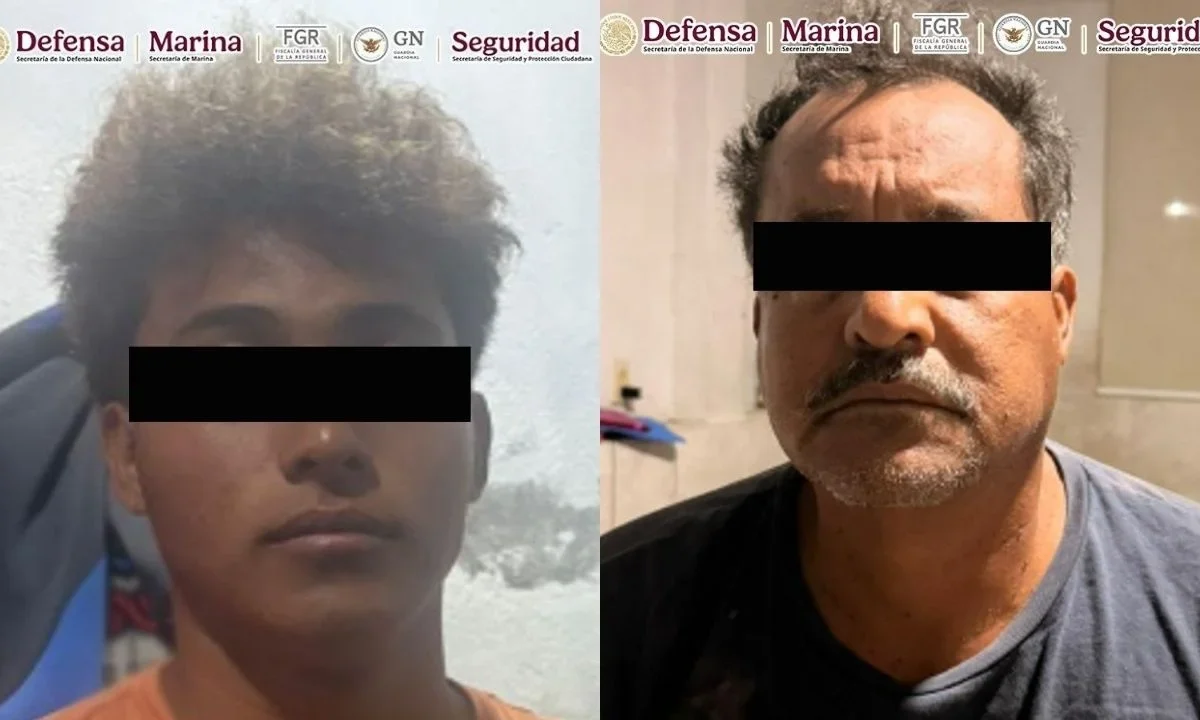 Fuerzas federales detuvieron a dos integrantes del grupo delictivo de 'Los Rusos', en un operativo coordinado en Acapulco, Guerrero.