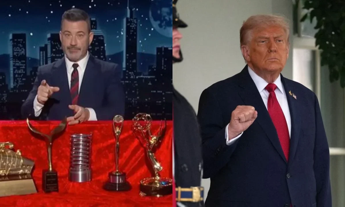 Jimmy Kimmel se pronunció propuso a Trump un intercambio: entregar varios de sus galardones a cambio de retirar a los agentes del ICE.