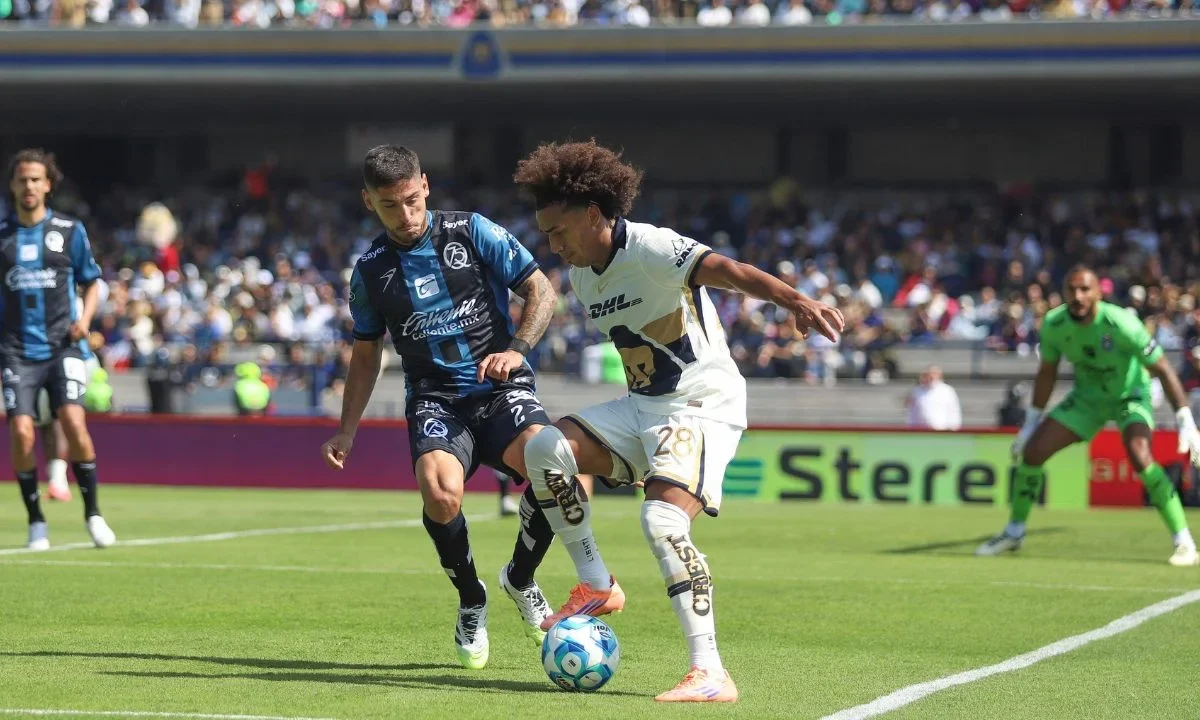 Querétaro frustra debut de Pumas en CU